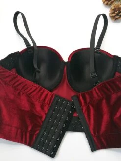 Corset Women's Corset Tops Prom Party & Evening Club Black Wine Green Sexy Overbust Corset Buckle Backless Tummy Control Pure Color Summer Spring -Ladies Pajamas Store tpyirp1643187459120