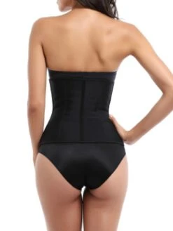 Corset Women's Corsets Prom Party & Evening Club Black Sexy Underbust Corset Hook & Eye Backless Tummy Control Pure Color Fall Winter 16 Corset Women's Corsets Prom Party & Evening Club Black Sexy Underbust Corset Hook & Eye Backless Tummy Control Pure Color Fall Winter -Ladies Pajamas Store tsipti1663754623444