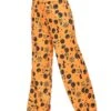 Women's Pants Pajama Pant Pumpkin Spiders Simple Casual Soft Home Halloween Daily Polyester Breathable Pant Summer Spring Sunflower Color Black -Ladies Pajamas Store ttajre1694605404444