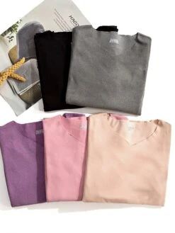 Winter Thermal Underwear For Women Long Johns Top Fleece Lined Ultra Soft -Ladies Pajamas Store ujzqot1664193810692