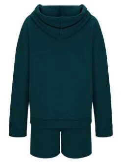 Women's Loungewear Sets Pure Color Sport Casual Comfort Home Street Daily Cotton Blend Breathable Hoodie Long Sleeve Hoodie Shorts Pocket Fall Winter Black Pink 34 Women's Loungewear Sets Pure Color Sport Casual Comfort Home Street Daily Cotton Blend Breathable Hoodie Long Sleeve Hoodie Shorts Pocket Fall Winter Black Pink -Ladies Pajamas Store uwbfzf1691478737703