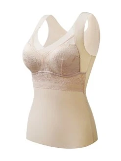 Women's Top Thermal Shirt Pure Color Warm Fashion Home Street Daily Polyester Warm Breathable Straps Sleeveless Fall Winter Black Color -Ladies Pajamas Store vaijmh1694072377386