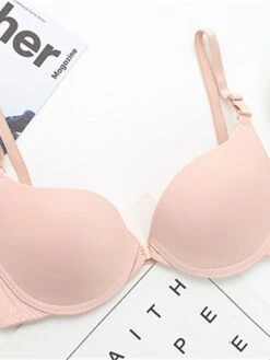 Women's Underwire Bras Double Strap Adjustable 3/4 Cup V Neck Breathable Push Up Stripe Pure Color Hook & Eye Date Casual Daily Cotton 1PC White Black / Bras & Bralettes / 1 PC 32 Women's Underwire Bras Double Strap Adjustable 3/4 Cup V Neck Breathable Push Up Stripe Pure Color Hook & Eye Date Casual Daily Cotton 1PC White Black / Bras & Bralettes / 1 PC -Ladies Pajamas Store vdjnbg1640770154697