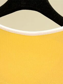 Women's Pajamas Sets Patchwork Warm Fashion Plush Home Daily Bed Cotton Warm Breathable V Wire Long Sleeve Shirt Pant Button Fall Winter Korean Fans Yellow -Ladies Pajamas Store vidymp1695281893106