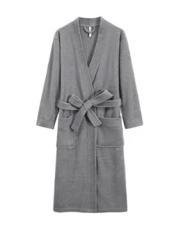 Women's Robe Pure Color Simple Casual Comfort Home Bed Wedding Party Polyester Breathable V Wire Long Sleeve Fall Winter White Pink 17 Women's Robe Pure Color Simple Casual Comfort Home Bed Wedding Party Polyester Breathable V Wire Long Sleeve Fall Winter White Pink -Ladies Pajamas Store vlzvoq1694072380579