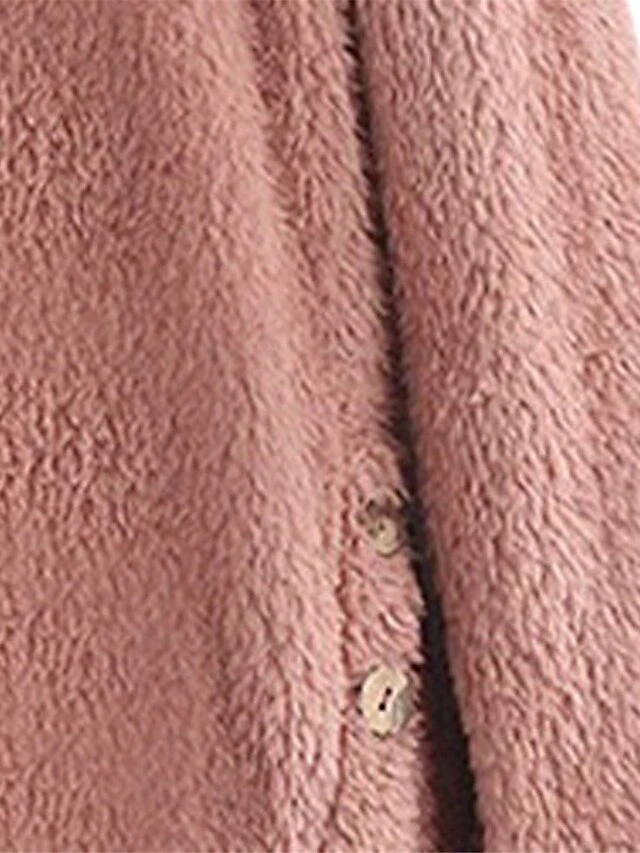 Women's Loungewear Top Cat Fashion Plush Halloween Street Date Fleece Breathable Hoodie Long Sleeve Button Pocket Fall Winter Lotus Pink Black 16 Women's Loungewear Top Cat Fashion Plush Halloween Street Date Fleece Breathable Hoodie Long Sleeve Button Pocket Fall Winter Lotus Pink Black - Image 14