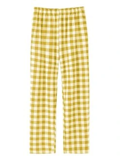 Women's Loungewear Pants Lounge Pants Grid / Plaid Simple Casual Soft Home Street Daily Cotton Breathable Long Pant Pant Elastic Waist Fall Winter Black Yellow 19 Women's Loungewear Pants Lounge Pants Grid / Plaid Simple Casual Soft Home Street Daily Cotton Breathable Long Pant Pant Elastic Waist Fall Winter Black Yellow -Ladies Pajamas Store vuilvt1692348327480