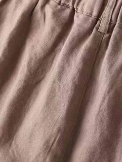 Women's Loungewear Pants Lounge Pants Pure Color Simple Casual Comfort Home Daily Vacation Cotton And Linen Breathable Button Pocket Summer Spring Black White 23 Women's Loungewear Pants Lounge Pants Pure Color Simple Casual Comfort Home Daily Vacation Cotton And Linen Breathable Button Pocket Summer Spring Black White -Ladies Pajamas Store wmuldh1678856867985