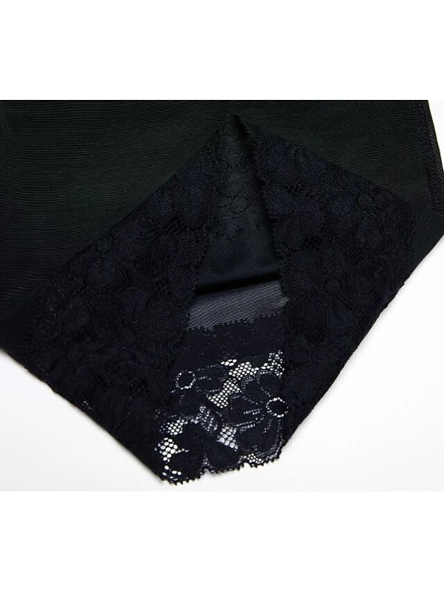 Women's Bodysuit Body Shaper Racerback Sexy Lingerie Nightwear Solid Colored Sexy Lingerie Set Orange 3XL 8 Women's Bodysuit Body Shaper Racerback Sexy Lingerie Nightwear Solid Colored Sexy Lingerie Set Orange 3XL - Image 6