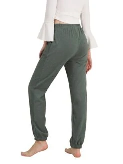 Women's Plus Size Loungewear Pants Pure Color Warm Fashion Casual Home Street Daily Cotton Warm Breathable Pant Pocket Elastic Waist Fall Winter Smoke Gray Pomegranate Red 20 Women's Plus Size Loungewear Pants Pure Color Warm Fashion Casual Home Street Daily Cotton Warm Breathable Pant Pocket Elastic Waist Fall Winter Smoke Gray Pomegranate Red -Ladies Pajamas Store xqdgen1693986213766