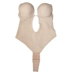 Corset Women's Bodysuits Wedding Party Party & Evening Club Black Beige Spandex Sport Overbust Corset Backless Tummy Control Push Up Pure Color Fall Winter -Ladies Pajamas Store xvooql1662099891316