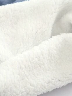 Women's Fleece Lounge Top Pure Color Warm Fashion Casual Home Street Daily Cotton Warm Crew Neck Long Sleeve Pullover Winter Denim Blue Melon Red -Ladies Pajamas Store xxzijj1693986247427