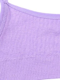Women's Plus Size Maternity Nursing Bra Wireless Solid Home Daily Bed Nylon Breathable Straps Sleeveless Backless Summer Spring Charming Purple Black -Ladies Pajamas Store ycocfb1696231997979