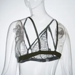 Women's Wireless Bras 3/4 Cup Solid Colored Pure Color Hook & Eye Xmas Christmas Polyester Sexy 1PC Black Wine -Ladies Pajamas Store ykqsad1656558829172