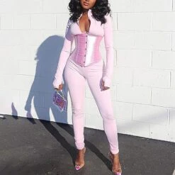 Fashion Womens Underbust Waist Training Corset Bustier Sexy Satin Vintage 40 Fashion Womens Underbust Waist Training Corset Bustier Sexy Satin Vintage -Ladies Pajamas Store ypfjwt1663920054426