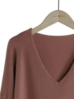 Women's Loungewear Top Pure Color Simple Casual Comfort Home Daily Going Out Rayon Warm V Wire Long Sleeve Fall Winter Black Yellow -Ladies Pajamas Store yqyujj1695281876241