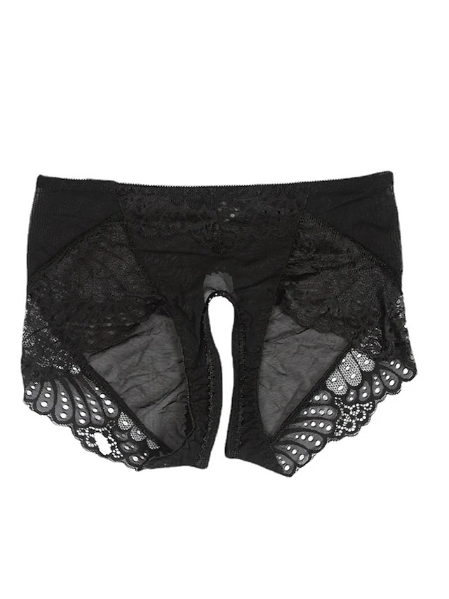 Women's Sexy Lingerie Pants Pure Color Lovers Hot Comfort Home Daily Valentine's Day Nylon Breathable Summer Spring Black White 19 Women's Sexy Lingerie Pants Pure Color Lovers Hot Comfort Home Daily Valentine's Day Nylon Breathable Summer Spring Black White - Image 17