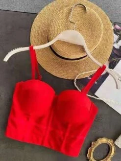 Corset Women's Corset Tops Comfortable Overbust Corset Backless Tummy Control Push Up Pure Color Hook & Eye Polyester Wedding Party Party & Evening Walking All Seasons Green White Black -Ladies Pajamas Store zdgazn1640852343214