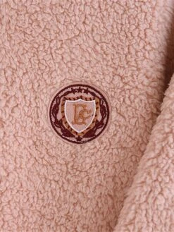 Women's Pajamas Sets Pure Color Warm Fashion Casual Home Daily Bed Flannel Warm Stand Collar Long Sleeve Pant Button Fall Winter Pink Beige -Ladies Pajamas Store zgjgfn1692950058353